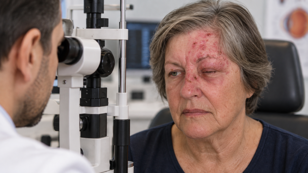 Herpes zóster nos olhos: sintomas que indicam comprometimento ocular